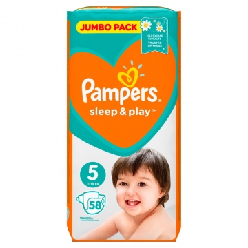 Pampers Sleep & Play 5 Junior (11-18 kg) 58 ks