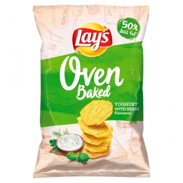 Lay's Oven Baked Yogurt&Herbs 125g