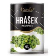 Bassta Hrášek v mírně slaném nálevu 400g