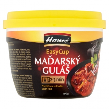 Hamé Maďarský guláš hotové jídlo EasyCup 1x400g
