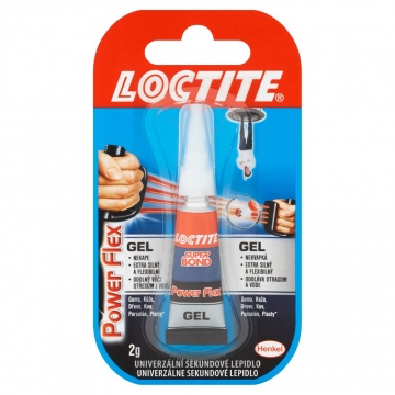 Lepidlo vteřinové Loctite SUPER BOND gel 2 g