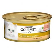 Gourmet Gold Pastete mit Rind Katzenfutter, 85 g