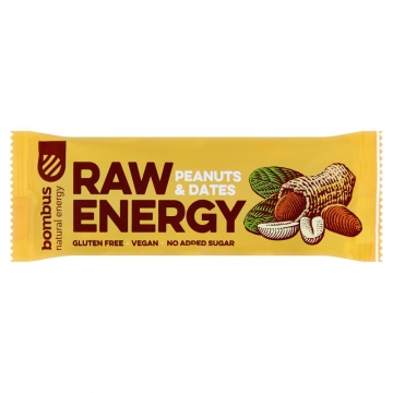 Bombus raw energy peanut+dates 50g