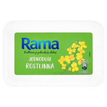 Rama Jednoduše Rostlinná margarín chlaz. 1x400g