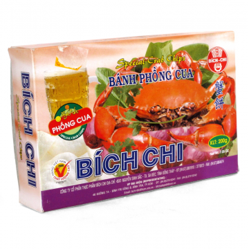 Bich Chi chipsy krabí syrové 200g (PHONG CUA)
