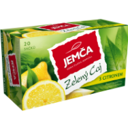 JEMČA Zelený čaj s citronem 20x1,5g