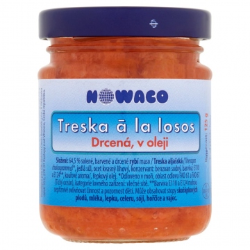 NOWACOTreska á la losos drcená v oleji 125g