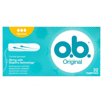 o.b. Original tampony normal, 32 ks