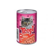 Tropi konzerva hovězí pro kočky 830g