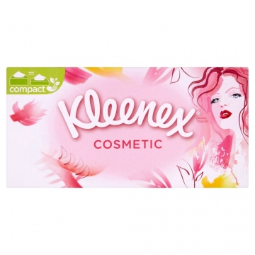 Kleenex kosmetické ubrousky 3v box 80ks
