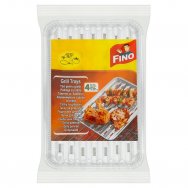 Fino Grilovací tácky 4ks, 35cmx23cm