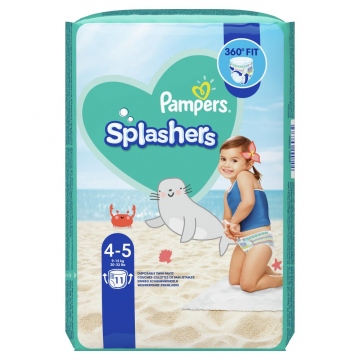 Pampers Splashers kalh. plenky do vody S4-S5 11ks