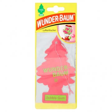 WUNDERBAUM Bubble Gum vonný stromeček 5g 1ks - Vůně do auta