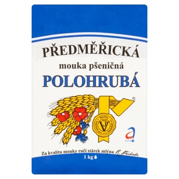 Předměřická mouka pšeničná polohrubá 1kg