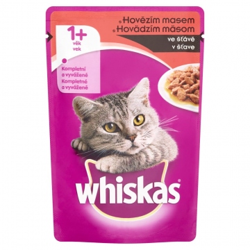 Whiskas kapsíčka pro kočky hovězí 100g