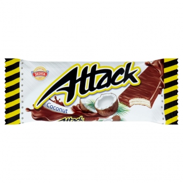 Attack oplatky kokosové 30g