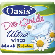 Oasis vložky ultra wings Deo Kamille 9ks