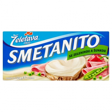 Želetava Smetanito zelenina/šunka sýr tavený 150g