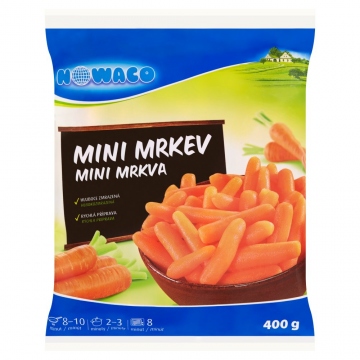 Nowaco Mini mrkev hluboce zmrazená 400g