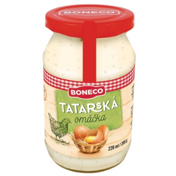 Boneco Tatarská omáčka 220ml sklo