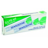 Sensodyne zubní pasta fluoride (2x75ml)150ml