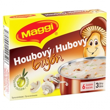 MAGGI Houbový bujón 6 kostek 60g