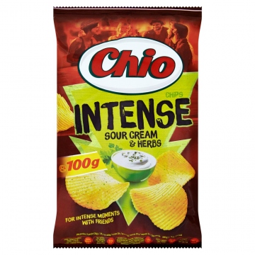 Chio Intense Sour Cream&Herbs 100g