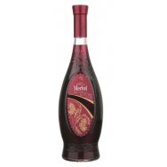 Aurvin - Merlot Rose víno polosladké - moldavské 0.75L