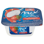 Muller mix jogurt 120g Soffio - jahoda