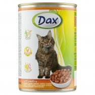 Dax konzerva pro kočky drůbeží 415g