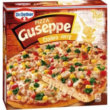 Dr. Oetker Guseppe Pizza Chicken Curry 375 g