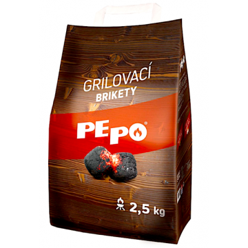 PE-PO grilovací brikety 2,5 kg