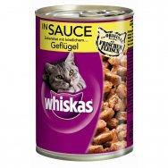 Whiskas konzerva Adult drůbeží ve šťávě (geflugel) 400g