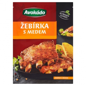 Avokádo žebírka s medem 30g