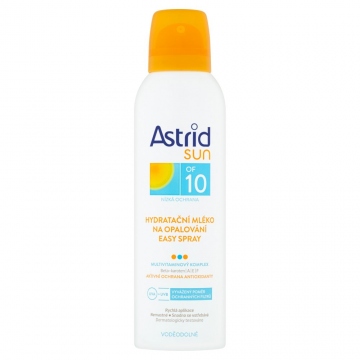 Astrid hydratační mléko na opalování ve spreji OF10, 150 ml