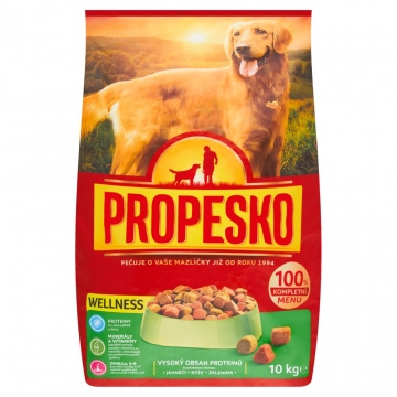Propesko gran. wellness jehně+rýže+zel p 10kg