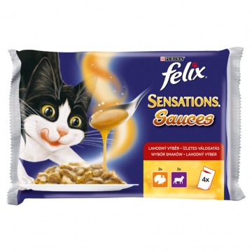 Felix sensations krůta jehně 4x100g