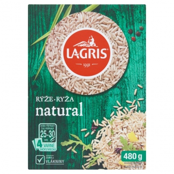 Lagris Rýže natural 480g