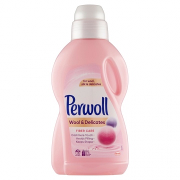 Perwoll Wool & Delicates prací gel na vlnu a hedvábí, 15 praní, 900 ml