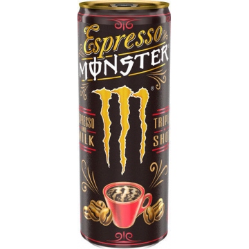 Monster Espresso And Milk Triple Shot 250ml