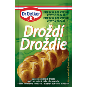 Dr. Oetker sušené pekařské droždí 7g