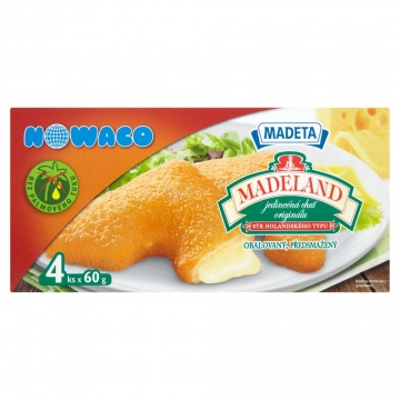 Nowaco Madeta Madeland obalovaný, předsmažený 240g