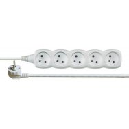 Emos Prodlužovací kabel 5 x zásuvek 1,5m bílý 250V E0515