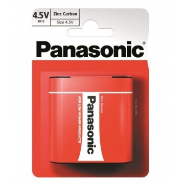 Panasonic Baterie zinkouhlíková 4,5V, 3R12, blistr 1ks