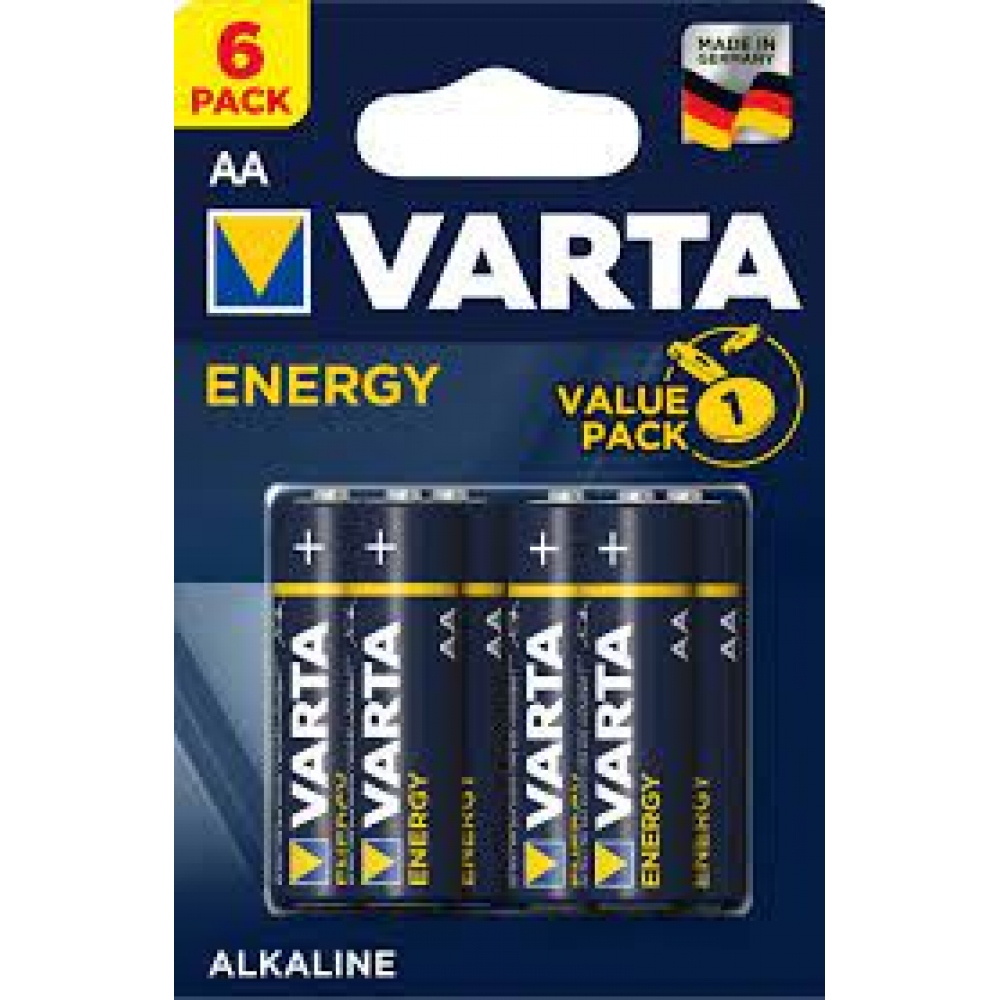 Varta tužková baterie Energy 6ks AA