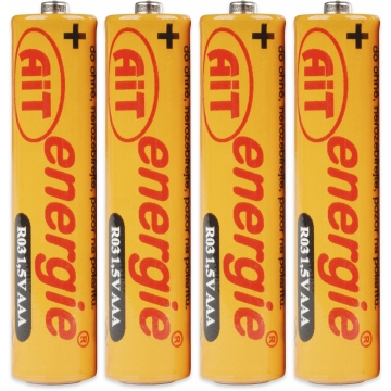 AIT baterie R03 Silver AAA 1,5V, balení 4ks