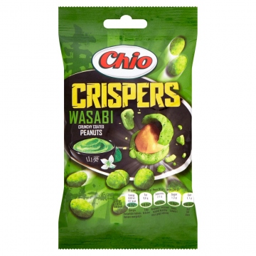Chio Crispers Wasabi arašídy v těstíčku 65g