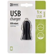 EMOS V0218 Univerzální USB adaptér do auta 1A (5W) max.
