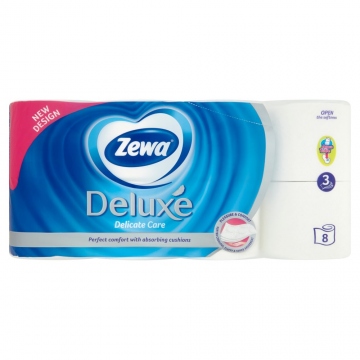 Zewa Deluxe Delicate Care toaletní papír 3 vrstvý 8ks