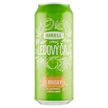 Birell Ledový čaj s broskví plech 500ml